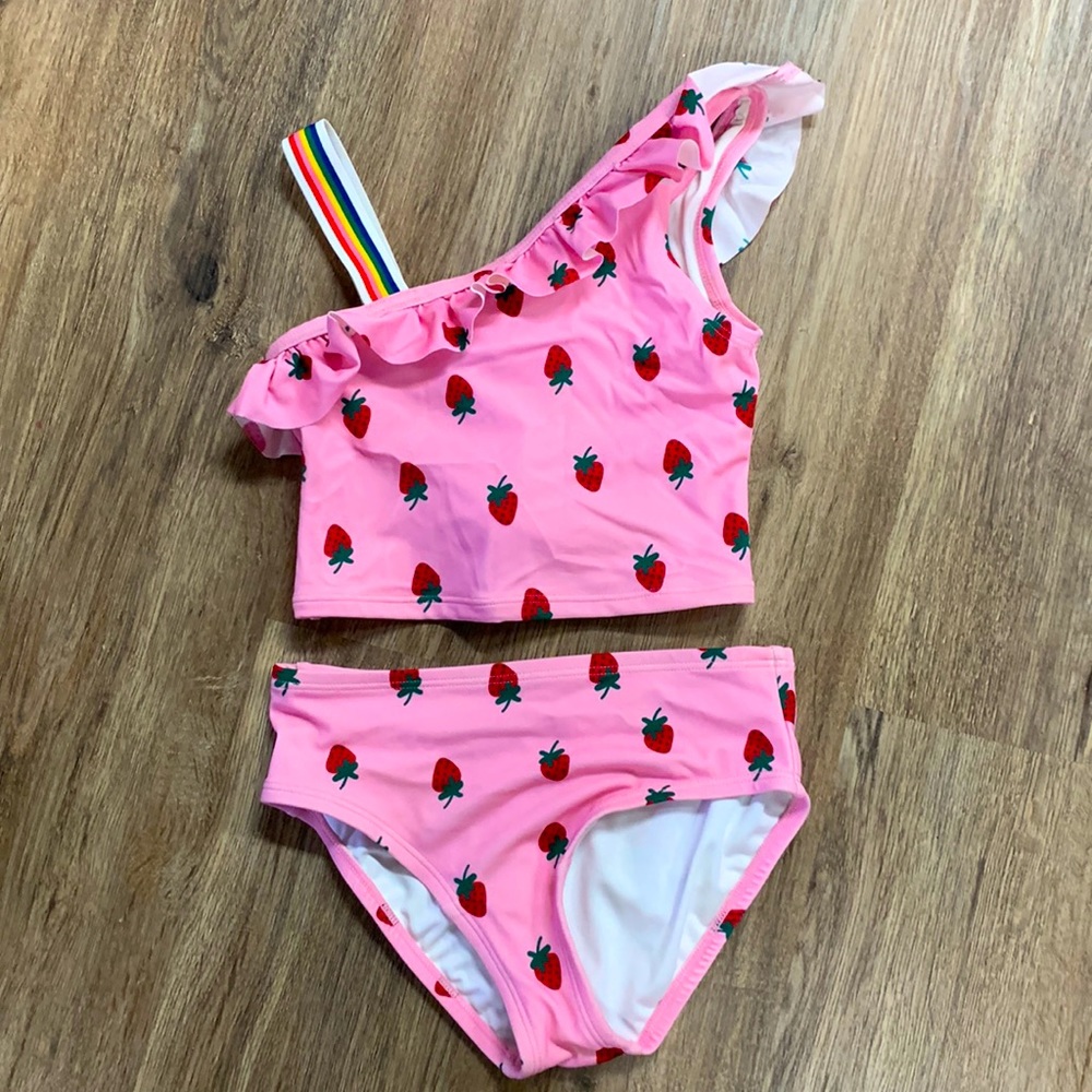 Hanna Andersson Girls Bikini Set Size 6-7